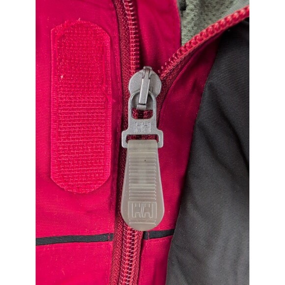 Helly Hansen Helly Tech Hidden Hood Red Waterproof Ski Snowboard Jacket Mens XL - Picture 3 of 16